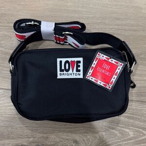 Brighton Black Love Essentials Belt Bag